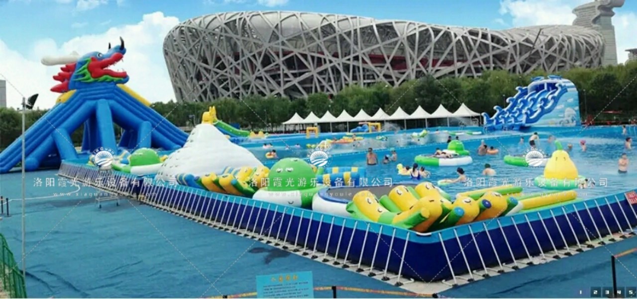 毛阳镇大型支架泳池